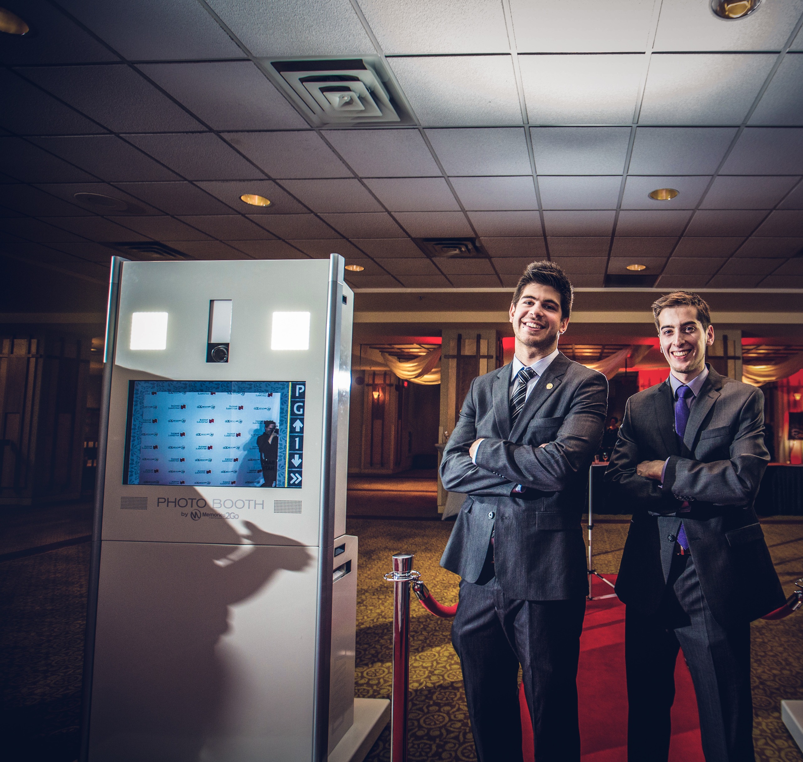 Pascal DeGrâce and Daniel, Memories2Go founders